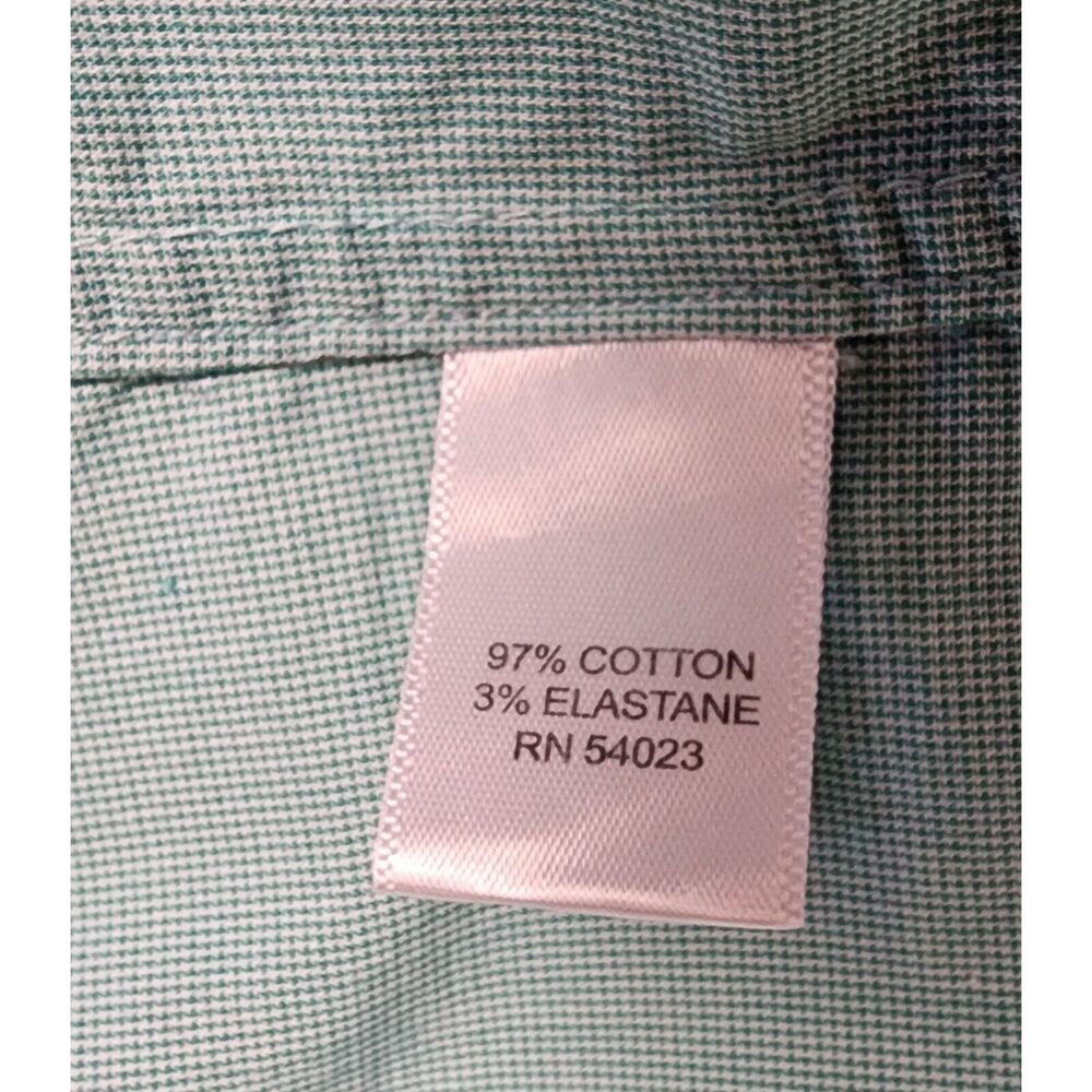 Banana Republic Mens Slim Fit Button Up Long Sleeve Shirt Size XL Mint Green - Picture 6 of 7